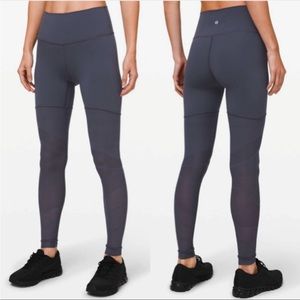 Lululemon 12 Sheer Will High-Rise Tight 28" *Pulse
Stone Blue